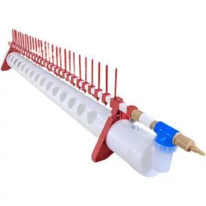 닭 급수기 식수대 장비 양계장 자동급수 오리 음수대 부속품 A. 정사각형 4구멍