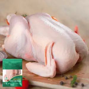 [밀리원/국내산] 유황 먹여 키운 신선한 두마리 생닭(냉장) 1.4kg 1세트(총 2마리) 손질