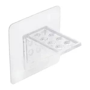 초강력 무타공 선반 브라켓 6X6CM 고정 지지대 받침대 접착식 업그레이드 두꺼운 버전