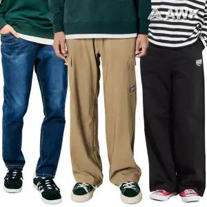 [보리보리/에어워크 주니어]주니어 남여아 청바지 조거 트레이닝 팬츠 균일가