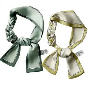 여자 머플러 롱 스카프 타이 긴타이스카프 여자넥타이 슬림타이 타이스카프 여성롱스카프