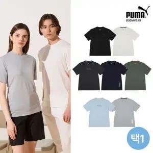 [푸마] 남녀공용 에어도트 언더 반팔티셔츠 7종 택일