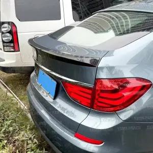스포일러 리어 에어로파츠 BMW 호환 5 시리즈 GT F07 2010-2013 ABS 플라스틱 AC 스타일 뒷 트렁크 립 바디