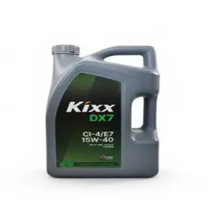 Kixx DX7 15W40 CI-4 E7중장비 대형 디젤 엔진오일 6리터