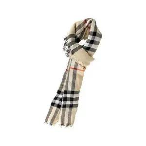[버버리] 자이언트 체크 울 머플러 베이지 149307001