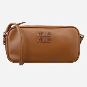 [미우미우] 코냑 레더 파우치 숄더백 5NE024 AF8W F0046 149316461