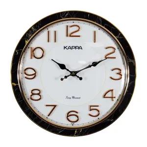 블랙마블라인 레트로앤틱 인테리어 저소음 벽장식 대형 벽시계
