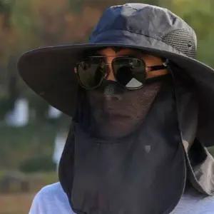 보리별 피부보호 360도 햇빛 자외선차단모자 농사모자