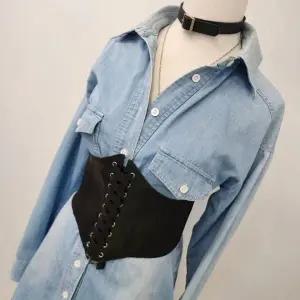 여성용 독특한 코르셋 스타일 마법 허리띠 신축성 밴딩 벨트