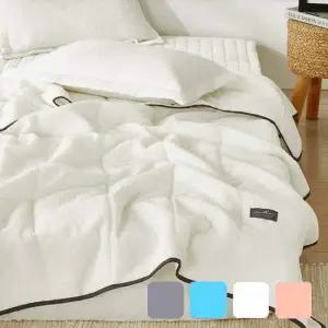 TBZ 샤벳 햄프 모기방지 냉감 이불베개세트SS 핑크 단품