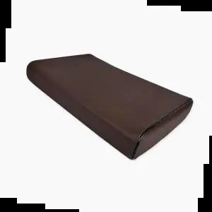 한의원베개 건강한세상 병원 진료용 낮은사각베개 브라운 5cm