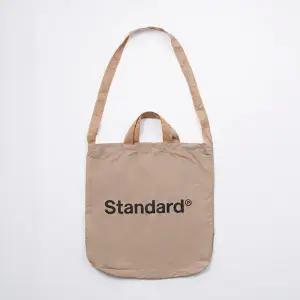 스탠다드 프로덕트 크로스 에코백 휴대용 접이식 장바구니 쇼핑백