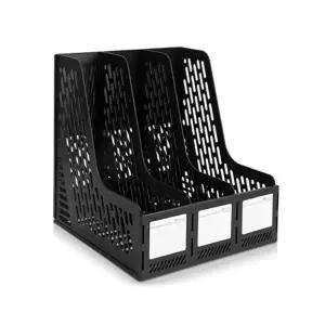 델리 데스크 3단 파일 꽂이 co-01389 3B1014/파일함/책꽂이/책상/정리/서류/보관/선반/책꽃이/간이/잡지