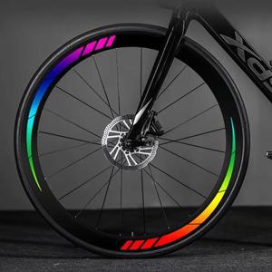 8개 자전거 스티커 로드 | 산악 바퀴 장식 방수 그룹 데칼