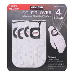 커클랜드 커클랜드골프장갑 코스트코 남성 양피 4개-M
