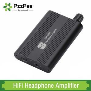 PzzPss HiFi 이어폰 앰프 휴대용 조절식 오디오 잭 Aux 16-300 ohm 헤드폰 16-150 3.5mm