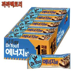 닥터유 에너지바 40g x 15개
