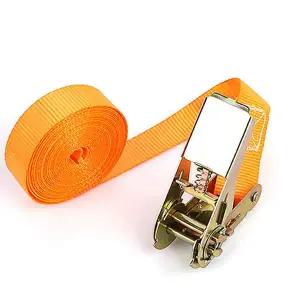 폴리에스터 라쳇 벨트 튼튼한 깔깔이바 트럭 화물 운송 벨트 고정 트레일러 차량용 스트랩 운송용 산업용