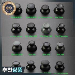 JCD 10PCS 교체 3D 아날로그 썸 스틱 엄지 버섯 그립 캡 커버 PS2 PS3 PS4 Pro Slim PS5 Xbox one 360