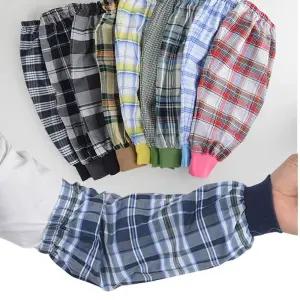 국산 선염체크무늬 작업토시/팔토시/면팔토시/사무용/작업용/토시/작업/미술/미술용/순면/팔토시면/업무용