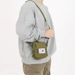 남자 서바이벌 쇼퍼백 택티컬 메신저백 카키 가방 서바이벌가방 등산보조가방