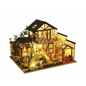미니어처 하우스 diy 만들기 우드 조립 키트 핸즈크래프트 모형집 상점