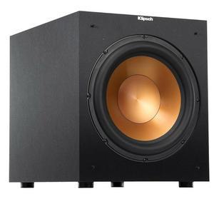 Klipsch R-12SW 강력한 딥 베이스 전면 발사 12인치 구리-스펀 드라이버 400W 디지털 파워 서브우퍼 14인치 X 18.5인치 16인치