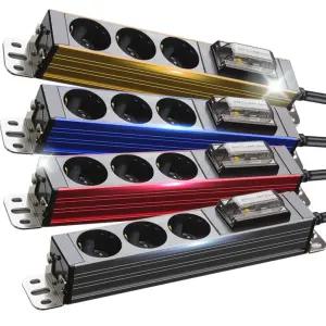 현대 서버탭 알루미늄 3구 고용량 멀티탭