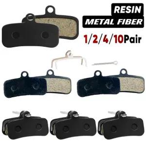 1/2/4/10쌍 SHIMANO D02S Saint BR-M810 M820 M6120 MTB 자전거 N03A H03A용 수지 디스크 브레이크 패드