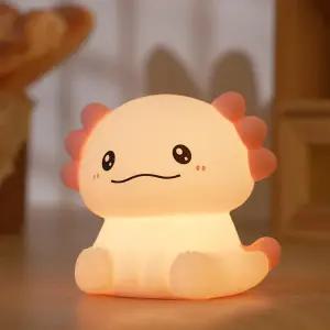 캄네스트 LED 우파루파 캐릭터 무드등 터치식 실리콘 수면등