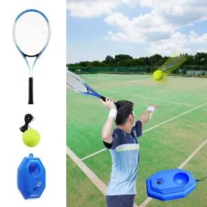 초보 테니스 셀프 실내 라켓세트 혼자치는 리턴볼 연습도구 솔로