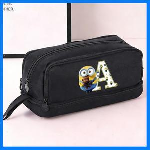 미니언즈 필통 만화 캐릭터 대형 펜 가방 애니메이션 남아 여아 다층 학용품 선물