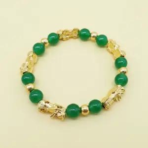 그린 비휴 원석 팔찌 재물운 상승 8mm 행운 금전운 풍수 악세사리