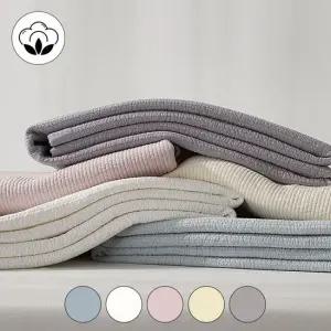 스팀 순면100 목화 워싱 스프레드 S Q 5color