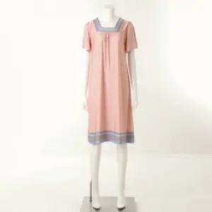 [비너스]비너스(행사) 폴리스판 에스닉 보더 나염  여성 원피스_C SVEV3927L_OR_C