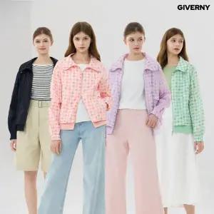 [GIVERNY] 지베르니 26SS 체크 메쉬 점퍼 1종