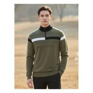 매장정품 제이디엑스 [제이디엑스 JDX]남성 배색 라인 패딩 방풍 풀오버(X1SPU4332BE) 211621