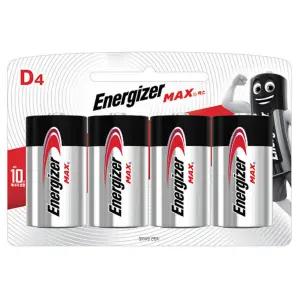 에너자이저 D형 건전지 맥스 4입