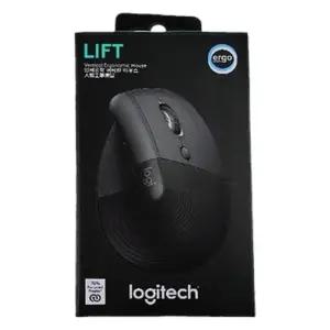 로지텍 리프트 버티컬 인체공학 사무용 무선 마우스 그래파이트