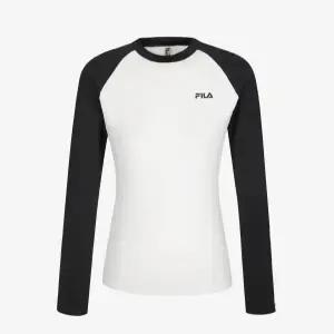 휠라 여성 여자 우먼스 워터스포츠 풀오버 수영복 래쉬가드 레쉬가드 (FS2RTG2452F OWH) 4578112