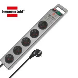 수퍼솔리드 멀티탭 5구 실버 2.5m