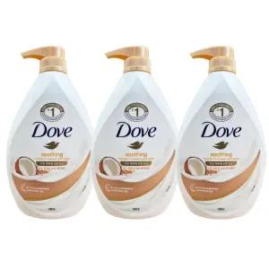 도브 수딩 코코넛 오트 바디워시 1,000g X3개