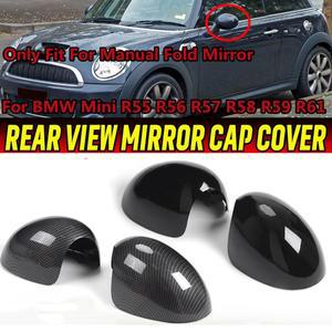 자동차 백미러 커버 트림 캡 BMW 호환 미니 소형 R55 R56 R57 R58 R59 R60 R61 2007- 용 교체 부품 5116275