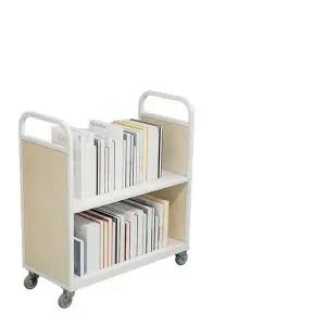 북카트 트롤리 도서반납대 도서관 보관함 바퀴 달린 수레