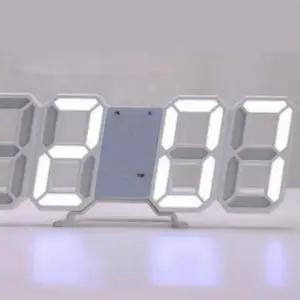 [Deco] 3D 벽시계 탁상시계 시계 스타일 디지털 무소음 원목