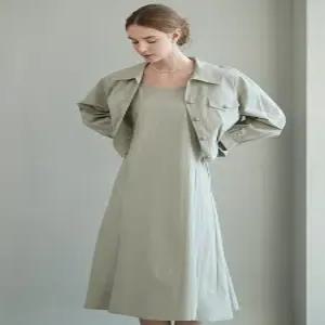 셋업 스퀘어넥 원피스(LK61D4OP503S)