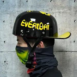 스냅백헬멧 빈티지 오토바이 A 가벼운 반모 헬멧 S