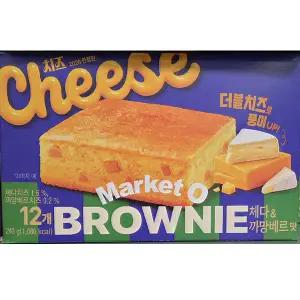 오리온 마켓오 브라우니 체다n까망베르맛 240g 치즈공방 디저트 간식