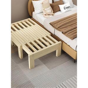 평상 침대 원목 프레임 다용도 이동식 원목침대 싱글 180cmx20cmx40cm 휴게실