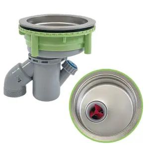 루미움 올스텐 회전식 싱크대 배수구 배수통 교체 세트
